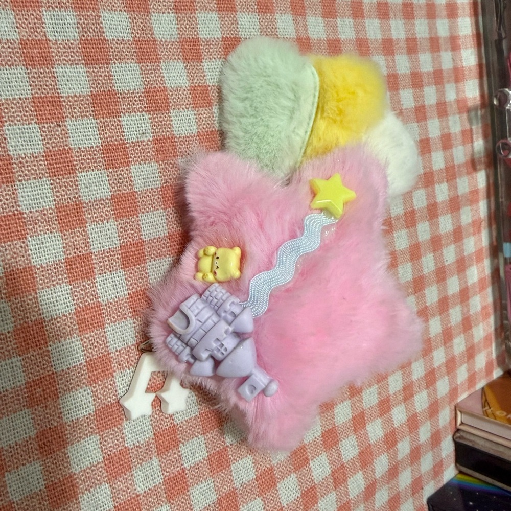 Kawaii Squeaker Shooting Star 2-way clip, clip